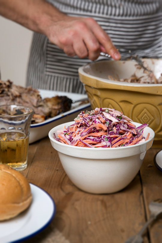 red cabbage coleslaw