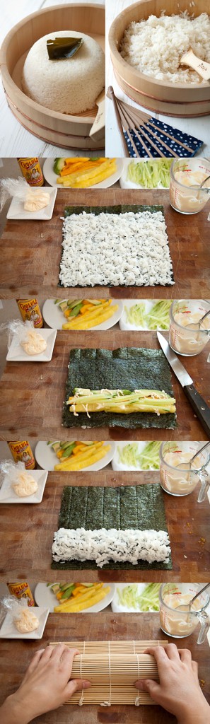 sushi making process