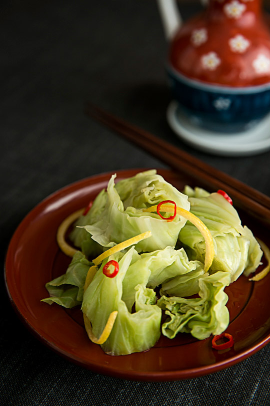  ohitashi with cabbage